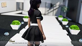 Visual novel with a different story line