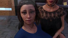 Big decision in the animated porn movie WVM 160