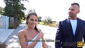 Old husband watches wife satisfy another man's desires