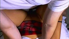 Shy college girl seduces tutor for more than math lessons