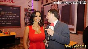Ava Addams in hot scenes with Andrea Rovilhao