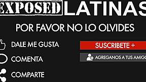 Casting of teen with big boobs in Spanish and English