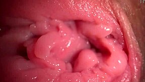 Close up of a real teen’s orgasm during masturbation