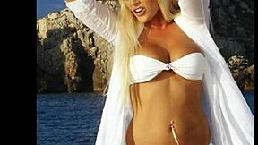 German celebrity Daniela Katzenberger in hot jerk off challenge
