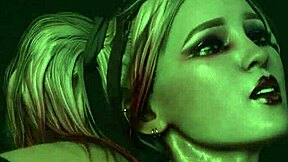 Harley Quinn in animated porn videos