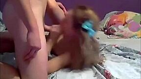Anal sex with a couple live on webcam with cum in mouth