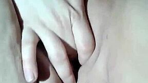 Chubby girl's solo play with a dominant twist