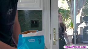 Teen Redhead Fucked Hard by Friend's Stepbro