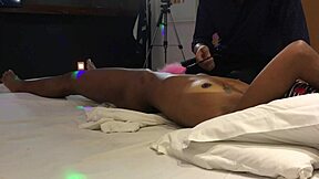 Young Brazilian beauty achieves intense orgasm through expert massaging