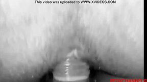 Petite hostess gets a big black cock in her ass