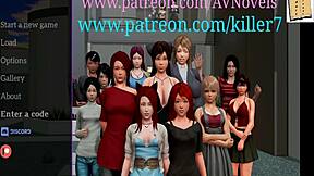 3D animated adult movie with my new family