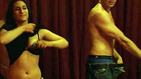 Married couples exchange partners and have sex in the red room