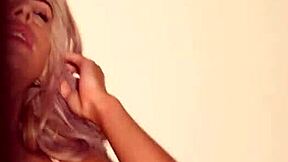 Allie Nicole's curves tempt and please men's desires