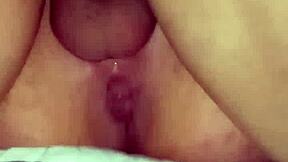 Married woman gets two creampies in her pussy