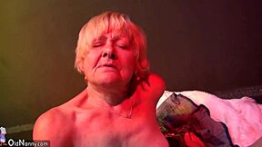 Granny and young woman in hot group sex scene with hairy pussies and big dicks