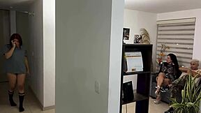 Step Brother-in-Law’s Cuckold Bangs Me in Living Room