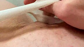 Solo masturbation with wet panties and loud orgasm