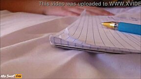 Hot brunette gets passionate and sensual sex with best friend