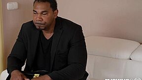 Anissa Kate's hardcore anal scene with black stud
