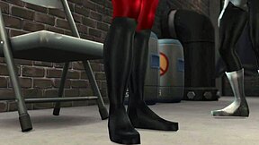 Incredible dad's intimate moment with his daughter in The Sims 4