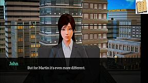 3D animated porn with an adult visual novel style