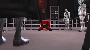 Incredible dad's intimate moment with his daughter in The Sims 4