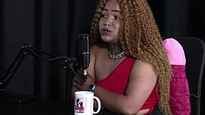 Amateur black beauty gets gang banged in romantic scene