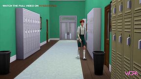 He Caught His Girlfriend with a Player, Spying Now! Trailer Shows Intense Cartoon Action.