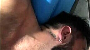 Gay blowjob and hardcore sex with a big cock