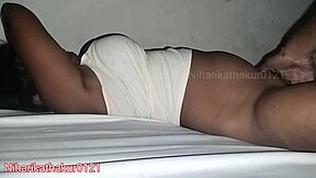 Step brother seduces step sister in this homemade porn video in Hindi