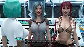 Beautiful Indian woman in erotic 3D game