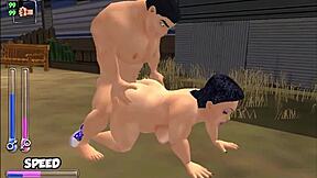 Public holiday in Bonetown: Let's play the anal and blowjob scenes