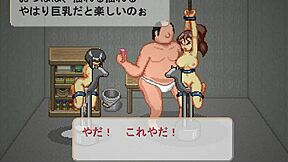 Hentai game with monsters from the village