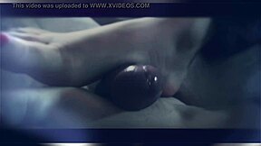 Young and amateur couple’s footjob fantasies in homemade video