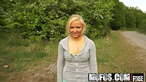 Veronika goes for a workout and meets a cock loving friend
