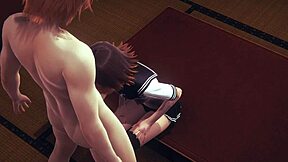 Hentai Uncensored 3D - Kaya and Mia in Threesome Japanese Anime