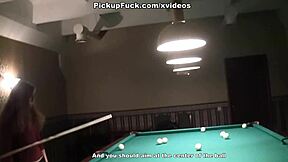 Small breasted woman has sex in the pool in a homemade sex tape