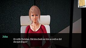 3D adult visual novel with ecchi gameplay