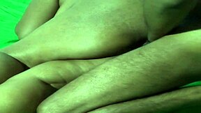 Close up and personal night time sex with Boudi
