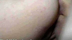 Busty amateur gets soaked in cum while cheating with friend