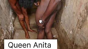 Gay sex in underground location with an African and an Indian
