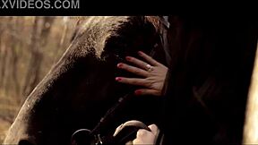 Amateur couple enjoys outdoor sex with mature woman who loves to ride on top