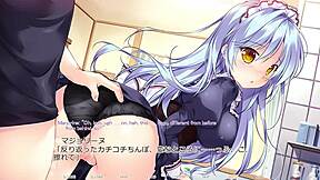 Hime to Otome's steamy love in Kirameki Natsu's route