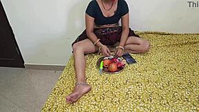 Indian wife gets hardcore cowgirl riding and facial cumshot