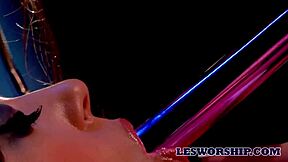 Jayden Jaymes and her girlfriend’s hot lesbian scene