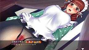 Hentai video of Hozuki in the role of a maid