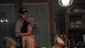 man, this stranded teen gets c and brutally hardfucked outdoors