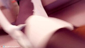 loona's big ass gets wild in clothed hentai action