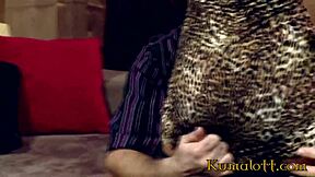 Big ass blonde gets a lot of anal sex and cum inside her vagina