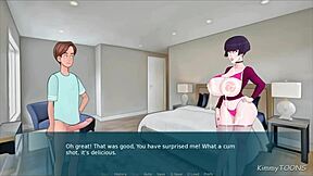 Dr. Johnson gets a messy facial at work